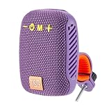 Ynnhik Fahrradradio, 500mAh Motorradradio-Lenkerlautsprecher - Mountainbike-Zubehör, Outdoor-Stereolautsprecher, Reise-Fahrradlautsprecher für Fahrräder
