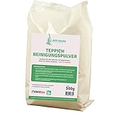 Teppich Pulver Reinigungspulver zur Reinigung von Teppichen und Polster (500 Gramm)