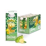 Pfanner Der Grüne Zitrone-Kaktusfeige - 8 x 750 ml Vorratspack - direkt aufgebrühter Tee mit Zitronensaft und Kaktusfeigensaft – Ice Tea Karton