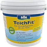 Söll 81739 TeichFit, 5 kg - Grundpflegemittel, Teich Wasseraufbereiter, Stabilisator für Teichwasser im Gartenteich Fischteich Koiteich Schwimmteich