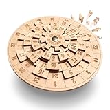 Logica Spiele Art. Euklid - Unglaubliches Mathematisches Denkspiel aus Holz - Schwierigkeit 4/6 Extrem - Knobelspiel - Geduldspiel