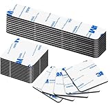 Monsensiy 52 Stück doppelseitige Klebepads, doppelseitiges Klebeband, doppelseitiges Montageband für Wände, zum Aufhängen, für Spiegel und schwere Gegenstände