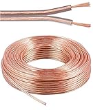 PremiumCord 100% CU Kabel Kupferkabel 2x2,5mm² 10m