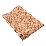 DOITOOL 1 Blatt Bedrucktes Leder für DIY Handarbeiten Weiches Leder für Stifteetuis für Schmuck Taschen und Nähprojekte mit Klaren und Leuchtenden Farben