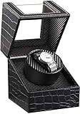 HBselect Uhrenbeweger luxuriöser automatischer Uhrenwender Uhrenvitrine für Automatikuhren, Watch Winder