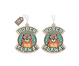 2 × Duftbaum mit Bober Kurwa Motiv, Auto Lufterfrischer, Duftanhänger Auto, Lustiger Duftbaum Auto, Bobr Kurwa