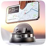 LISEN Handyhalterung Auto Armaturenbrett Phone Holder car Schwenkbarer 360° Einstellbare[2024 True Upgraded] Klemme Handy Halterung Auto Kfz Handyhalter Autohalterung für iPhone 16 15 Pro Max Samsung