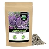 Lavendel getrocknet (50g), Lavendelblüten 100% naturrein, duftintensiv, schonend getrocknet und ohne Zusätze zur Teezubereitung, Duftsäckchen oder Deko
