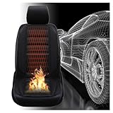 Wizvox 12V Sitzheizung Auflage, rutschfest Und VerschleißFest, Einstellbare Temperatur, 30 °C–65 °C Autositzschoner, füR Fahrzeuge,BüRo,Nr.4-2Packung