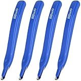 4 Pack Magnetische Heftklammerentferner, FineGood Push Full Professional Easy Set für Schule, Büro und Home-Blue