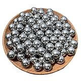 100 Stück .43 Cal Paintballs, 0,43 Kaliber Vollaluminium Paintballs, 1,8 Gramm, Selbstverteidigungsbälle Anzug für PPQ, TPM1, TPM2, T4E, HK 416D, Gen5, RAM,