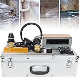 GTANND Wasserlecksuchgerät, Rohrwasserlecksuchgerät, Mit LCD-Bildschirm, Kopfhörern, Der Abhörstab Und Der Sensor Arbeiten Zusammen, Um Eine Genaue Positionierung Zu Gewährleisten