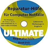 Ultimate Boot CD DVD für Win 7 8 10 11 Vista XP und Linux Computer & Laptops