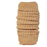Winter Stulpen Damen Legwarmers Damen Beinwärmer Häkelarbeit Gestrickte Leg Damen Winter Strick Fußwärmer Woll-Beinwärmer Für Damen Winter Frühling und autumn