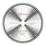 S&R Kreissägeblatt 254 x 30 x 2,4 mm 80T /Wood Craft/ Holz Kraft in Profiqualität
