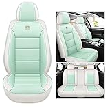 BEDIFF Autositzbezüge Universal passend für Seat Ibiza Ibiza Fr Ibiza S Ibiza 6J S Ibiza 6J Ibiza 6L Ibiza 6J Tuning Auto Zubehör Grün