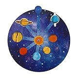 1Satz DIY Solarsystem Modellset für Planetarium Modellspielzeug Lehrmittel zur Praktischer Fähigkeiten und Kosmologischen Wissens Teiliges für Kreative