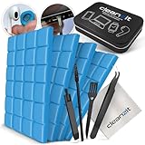 CLEANZIT Premium Reinigungsknete für Handy inkl. umfangreichem Zubehör | Handy Reinigungsset geeignet für Airpods, Kopfhörer, Kamera, Smartphone UVM.