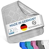Schwanfeld® [55 x 55cm] Duschmatte rutschfest [EXTRA SICHER] - inkl. extra starken Saugnäpfen - Duschmatte BPA frei - Antirutschmatte dusche (Made in Germany) - sichere Duscheinlage rutschfest