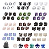 78-teiliges Acryl-Würfelset Magic the Gathering, komplettes Würfelset & Zubehör mit Aufbewahrungstasche, professionelles MTG-Würfel-Set für Kartenspielspieler und Brettspiel-Enthusiasten