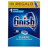 Finish – Classic Geschirrspültabs, Inhalt: 90 Tabs Mega-Pack, Gewicht: 1629 g regulär
