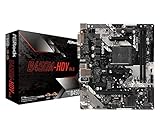 ASRock B450M-HDV R4.0 Sockel AM4/ AMD Promontory B450/ DDR4/ SATA3 & USB3.1/ m.2/ A&Gbe/microATX Motherboard