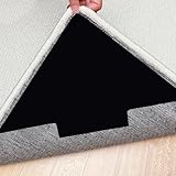 Teppich Antirutschunterlage, 8Stück Antirutschmatte für Teppich, Baum Rutschmatte for Teppichboden Waschbarer Wiederverwendbarer, Anti-Rutsch Pads Rug Gripper Teppichunterlage