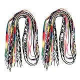 BESPORTBLE 8paare Schnürsenkel Für Sport Und Schlittschuhe Schuhzubehör Schnürsenkel Für Sneaker Flache Aus Hochwertigem Material Dicht Gewebte Konstruktion Für Lange Haltbarkeit