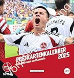 1. FC Nürnberg Postkartenkalender 2026: Fußball-Kalender für den Schreibtisch oder die Wand: Kleiner Postkarten-Fotokalender zum Sammeln und Verschicken. Toller FCN-Fanartikel für jeden Nürnberg-Fan!