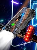 Fahrradlicht USB Aufladbar, 5000 Lumen LED Fahrrad Vorne, Fahrradlichter und Rücklicht für Nachtfahrten, IPX6 wasserdichte Fahrradbeleuchtung