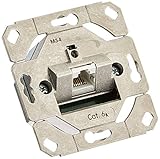 Gira 245100 Netzwerkdose 1-fach Cat.6A IEEE 802.3an Einsatz