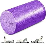 Yes4All Hochdichte Faszienrolle 30/45/60/90 CM Foam Roller, Schaumstoffrolle für Rücken Wirbelsäule, Beine, Pilates Rolle, Regeneration, Dehnung & Fitness-Rolle zur Selbstmassage, Viele Farboptionen