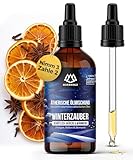 NORDHOLZ® Ätherische Ölmischung Winterzauber [100% naturrein] – Würzig & festlich, aus naturreinen Ölen komponiert – Vegan, laborgeprüft – Für Sauna, Diffusor & Aromatherapie