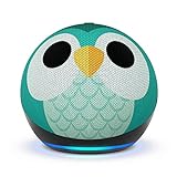 Echo Dot (Neueste Generation) Kids | Smarter WLAN- und Bluetooth-Lautsprecher mit Alexa | 1 Jahr Amazon Kids+ Inhalte inklusive | Eulen-Design