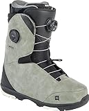 Nitro Herren Club BOA Dual All Mountain Freeride Freestyle Schnellschnürsystem Boot Snowboardboot, Grey-Black, MP 32.0 // EU 48 // US 14