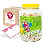 Pere's Candy Bundle für Cool 100 x 13,5 g süsse Uhren aus Traubenzucker Dextrose Uhren + Pere's Candy Notepad DIN A7-25 Blatt