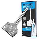 Nucraft SDS-Plus Fliesenmeißel, 165 mm x 75 mm, 25° gebogener Schabermeißel zum Entfernen von Keramik & Fliesen