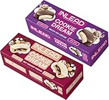 INLEAD - Cookie Dream - Geschmacksgenuss ohne Zugesetzten Zucker | Knuspriger Keks mit Haselnüssen | Unwiderstehlicher Geschmack - 2x 125g (MIXBOX - Creamy)