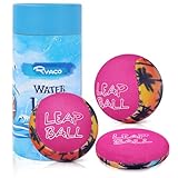RYACO Wasserbälle Sprungball – 3 Stück Wasserball Bouncing Ball für Kinder und Erwachsene – Wasserspielzeug Wasserhüpfball für Pool und Meer – Wasserball Kinder Klein Strandball Neoprenball
