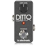 TC Electronic DITTO LOOPER Intuitives Looper-Pedal mit 5 Minuten Looping-Zeit, Analog-Dry-Through und True Bypass