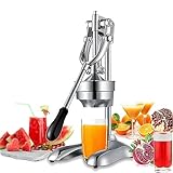 Zitruspresse – Handelsübliche Limettenpresse für frische Zitrone und Granatapfel – abnehmbares Handdesign für einfache Verwendung und Reinigung