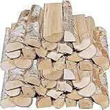 30 Kg Birke 25 cm - Brennholz Kaminholz Feuerholz Lagerfeuer Holz FRISCH/VORGELAGERT