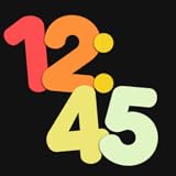 Floating Clock Timer: TV Clock & Stopwatch Wall Screensaver