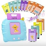 JoyJoyful Flash Cards Sprechende Italienisch, Lernspiele Kinder 1 2 3 4 5 6 Jahre, Elektronik Flash-Karte Geschenk, Montessori Spiele Interaktives Lernen (12 Themen 224 Wörter)