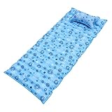 MAGICLULU Wasserbett Matratze Mit Eispad Funktion Sommer Kühlmatte Wassereinspritzbett Camping Outdoor Haltbares Material Tragbar