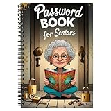 Generisch Schreibjournale | Cartoon Senioren Motiv Ringbuch,72 Seiten Planer für Arbeit, Recht, Feldnotizen, Erwachsene, Klassenzimmer, Forschung, Studieren, Journaling, Lehrer und Schriftsteller