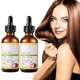 Zwiebelöl, Rosmarin-Zwiebel Haare Serum, Rosmarin Spray Haare, Hair Serum, Hair Oil, für Trockene und Beschädigte Haar, Stimuliert Das Haarwachstum und Dicker (2 Stück)