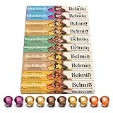 Belmio Kaffeekapseln Nespresso Kompatibel, Top Pick Pack, Mittelstark Geröstete Kaffeekapseln, Intensität 6, authentische belgische Qualität, 5 Geschmacksvarianten, 100 Kapseln