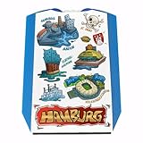Hamburg Pop Art Comic Parkscheibe Lustiges Parkzubehör für Kunstliebhaber