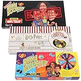 Jelly Belly Bean Boozled Set Glücksrad + Extreme Special Edition und Bertie Botts - insgesamt 325g, mit über 20 Geschmacksrichtungen